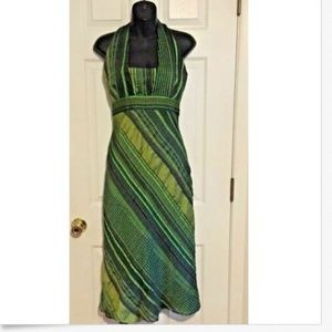 Adolfo Dominguez Halter Dress sz 40 Eur sz 8 USr